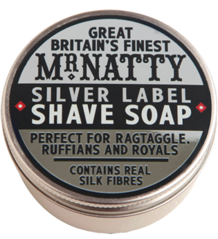 MR NATTY Produkte Silver Label Shave Soap Rasierseife 80.0 g