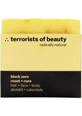 terrorists of beauty block zero - reset + cure Seife 100 g