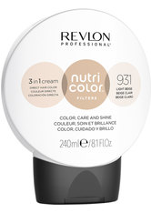 Revlon Professional Nutri Color Filters 3 in 1 Cream Nr. 931 - Helles Beige Haarbalsam 240.0 ml