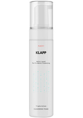 Klapp Cosmetics Triple Action Cleansing Foam 200 ml Reinigungsschaum