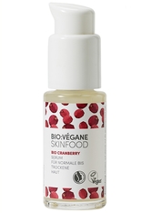 Bio:Végane Skinfood Bio Cranberry Serum für normale bis trockene Haut 30 ml Gesichtsserum