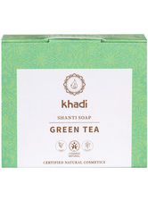 Khadi Naturkosmetik Shanti Soap - Green Tea 100g Gesichtsseife 100.0 g