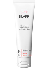 Klapp Multi Level Performance Sun Protection Triple Action Facial Sunscreen 30 SPF Sonnencreme 50.0 ml
