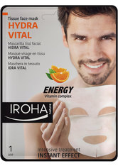 Iroha Pflege Gesichtspflege Relaxing & Moisturizing Tissue Face Mask Men 1 Stk.