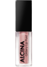 ALCINA Lip Glittery Lip Fluid Liquid Lipstick 1 Stk Nr. 01 - Rose