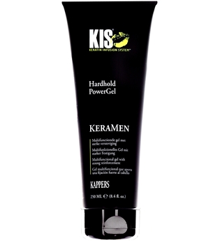 Kis Keratin Infusion System Haare For Men KeraMen Hardhold PowerGel 250 ml