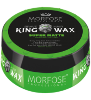 Morfose King Wax Grün Super Strong Matte 175 ml