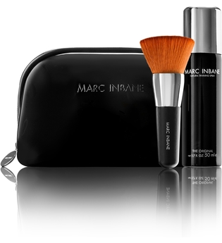 Marc Inbane Pflege Accessoires Travel Set Natural Tanning Spray 50 ml + Kabuki Brush + Clutch 1 Stk.