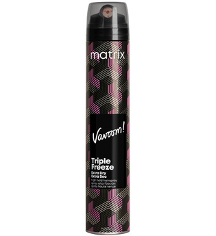 Matrix Vavoom Triple Freeze Extra Dry High Hold Hairspray for Long Lasting Lift 300ml