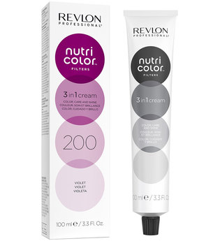 Revlon Professional Nutri Color Filters 3 in 1 Cream Nr. 200 - Violett Haarbalsam 100.0 ml