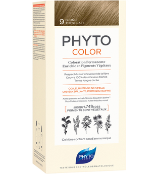 PHYTOCOLOR 9 SEHR HELLES BLOND Pflanzliche Haarcoloration