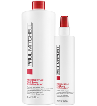 Aktion - Paul Mitchell Refillable Set Fast Drying Sculpting Spray 1250 ml Haarstylingset