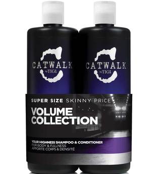 Aktion - Tigi Catwalk Your Highness Tween Duo Shampoo + Conditioner 2 x 750 ml Haarpflege-Set