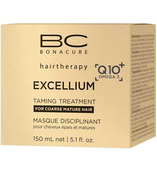 Schwarzkopf Professional Haarkur »BC Bonacure Excellium Taming Treatment«, 1-tlg., Für widerspenstiges, reifes Haar, 150 ml