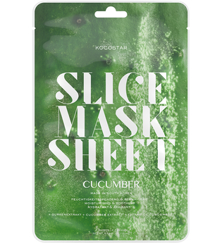 Kocostar Gesichtspflege Masken Cucumber Slice Mask Sheet 20 ml