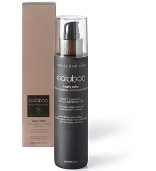 oolaboo BLUSHY TRUFFLE colour preserve anti-aging hair bath 250 ml