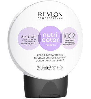 Revlon Professional Nutri Color Filters 3 in 1 Cream Nr. 1002 - Platin Haarfarbe 240.0 ml
