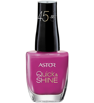 Astor Make-up Nägel Quick & Shine Nagellack Nr. 207 Viva El Pink 8 ml