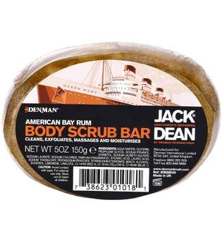 Denman Jack Dean American Bay Rum Body Scrub Bar 150 g