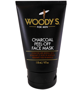 Woody's Herrenpflege Körperpflege Charcoal Peel-off Black Mask 118 ml