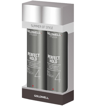 Aktion - Goldwell StyleSign Perfect Hold Big Finish 2 x 300 ml Haarpflegeset