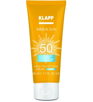 Klapp Immun Sun Face Protection Cream SPF-50 50 ml Sonnencreme