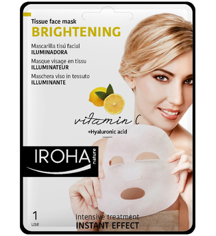 Iroha Pflege Gesichtspflege Brightening Tissue Face Mask 15 ml