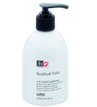 Kis Keratin Infusion System Haare Color KeraFresh Color Conditioner Violet 250 ml