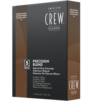 American Crew Haarpflege Precision Blend Tönungen Braun 4-5 3 x 40 ml