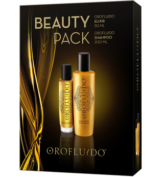 OROFLUIDO Geschenk-Set »Original Beauty Pack«, Set, 2-tlg., Orofluido Original Shampoo 200ml & Elixir 50ml, Shampoo & Elixier