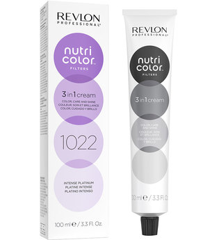 Revlon Professional Nutri Color Filters 3 in 1 Cream Nr 1022 - Platin Haarfarbe 100.0 ml