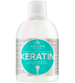 Kallos Cosmetics - Haarshampoo - KJMN Shampoo with Keratin & Milk Protein - 1000ml