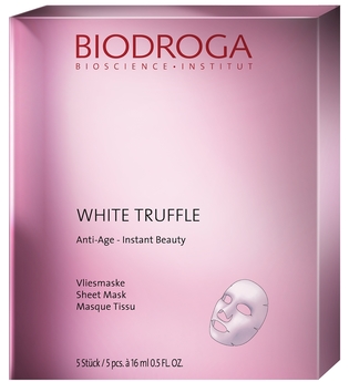 Biodroga Anti-Aging Pflege White Truffle Anti-Age Instant Beauty Sheet Mask 5 x 16 ml
