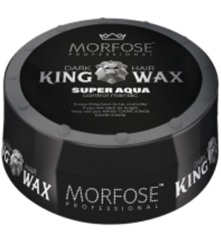 Morfose King Wax Schwarz Super Strong Aqua 175 ml