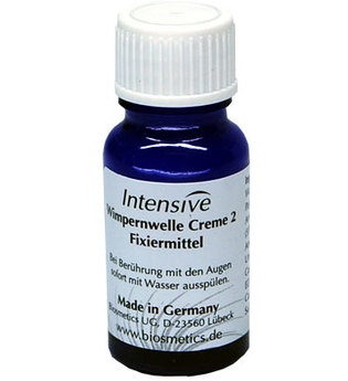 Biosmetics Intensive Augenwimpernwelle Creme 2 Fixiermittel 10 ml