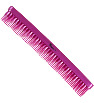 Denman D12 Tame 'n' Tease Three-row Comb Pink 175mm