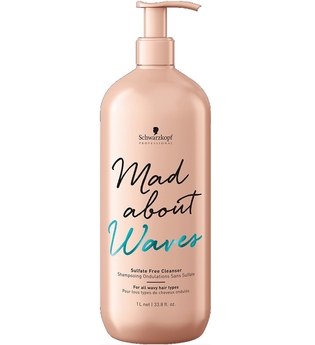 Schwarzkopf Professional Haarpflege Mad About Curls & Waves Mad About Waves Sulfate-Free Cleanser 1000 ml