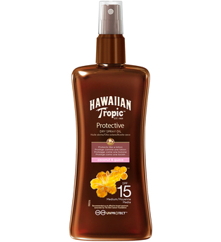 Hawaiian Tropic Protective Dry Spray Oil (SPF15) 200 ml