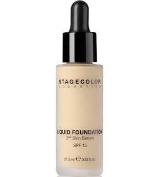 Stagecolor Cosmetics Liquid Foundation 2nd Skin Serum SPF 15 Natural Beige 27,5 ml Flüssige Foundation