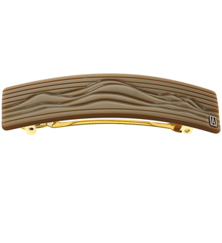 Alexandre de Paris Gentle Waves Naturbraun 9 cm Haarspangen 1 Stk