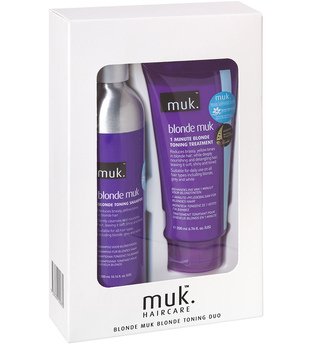 muk Blonde muk Shampoo & Treatment Duo 300 ml & 200 ml