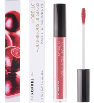 Korres Gesichtspflege Lippenpflege Morello Voluminous Lip Gloss Nr. 16 Blushed Pink 4 ml
