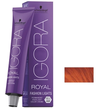 Schwarzkopf Professional Haarfarben Igora Royal Fashion Lights Highlight Color Creme L 77 Kupfer Extra 60 ml