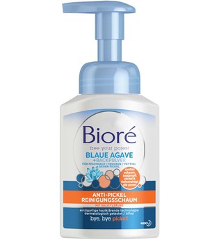 Bioré Blaue Agave/Backpulver Blaue Agave + Backpulver Anti-Pickel Reinigungsschaum Gesichtsreinigung 200.0 ml
