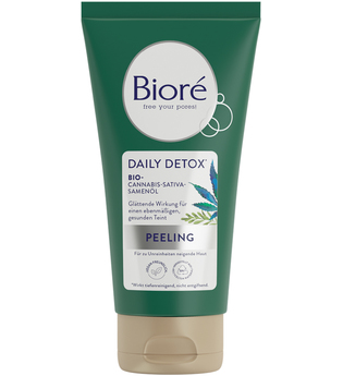 Bioré Daily Detox Bio-Cannabis-Sativa Samenöl Peeling Gesichtspeeling 125.0 ml