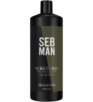 Sebastian Seb Man The Multitasker 3in1 Hair, Beard & Body Wash 1000 ml Duschgel