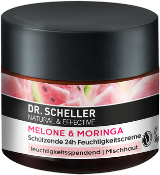 Dr. Scheller Melone & Moringa Schützende 24h Feuchtigkeitscreme 50 ml Gesichtscreme