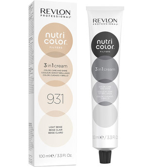 Revlon Professional Nutri Color Filters 3 in 1 Cream Nr. 931 - Helles Beige Haarbalsam 100.0 ml
