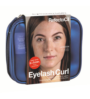 RefectoCil Produkte Eyelash Curl LashPerm & Neutralizer 2 x 3,5 ml + Eyelash Curl Glue 4 ml + Wimpernrollen S/M/L/XXL je 18 St. + 2 Kosmetikschälchen + 2 Kosmetikpinsel + 1 Rosenholzstäbchen 