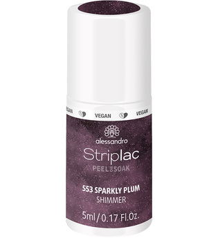 alessandro International Striplac ST2 Sparkly Plum 5 ml